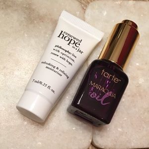 Tarte & Philosophy moisturizers